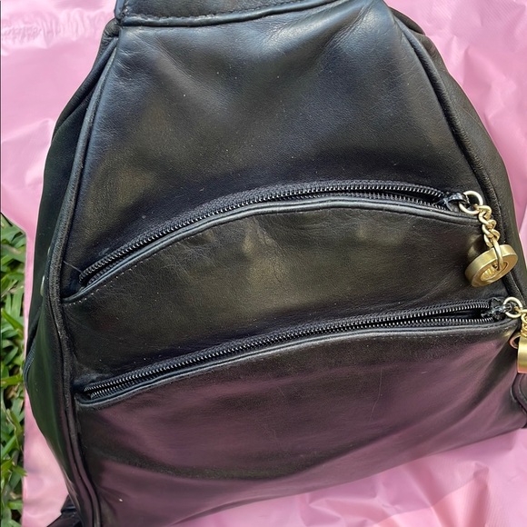 Perlina Black Backpack Compact and Practical Design - Picture 1 of 1